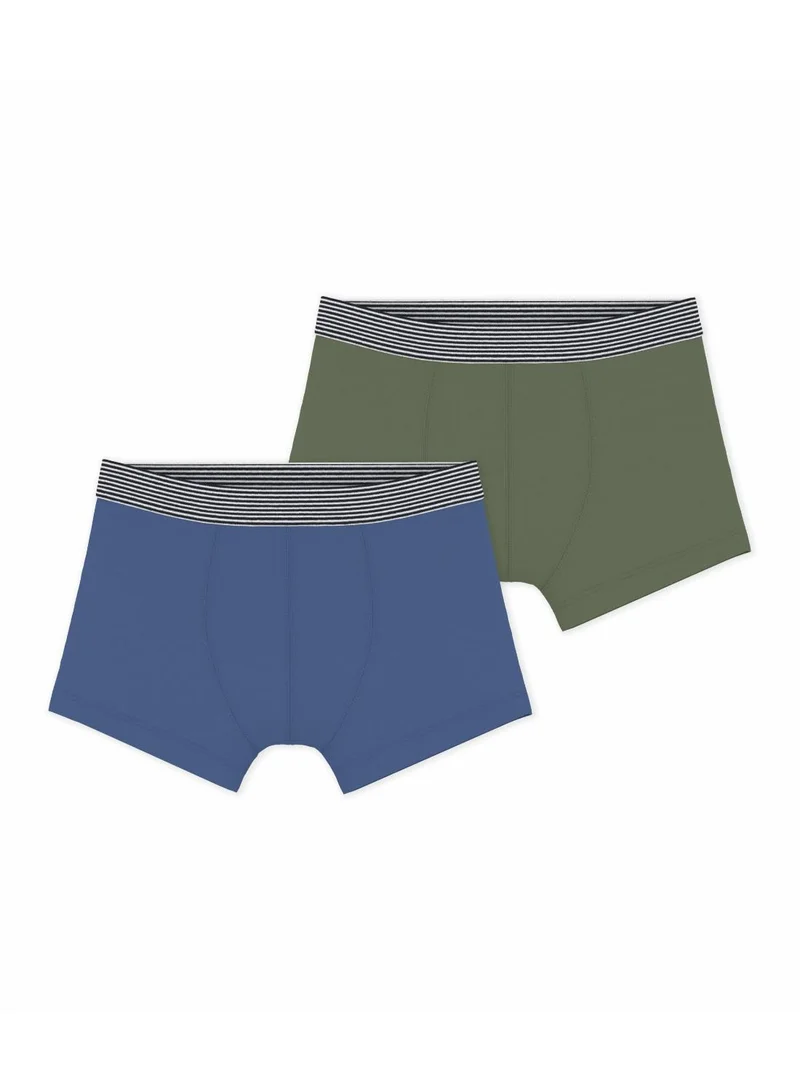 بيتي باتو Pack of children's boxers in plain cotton and elastane